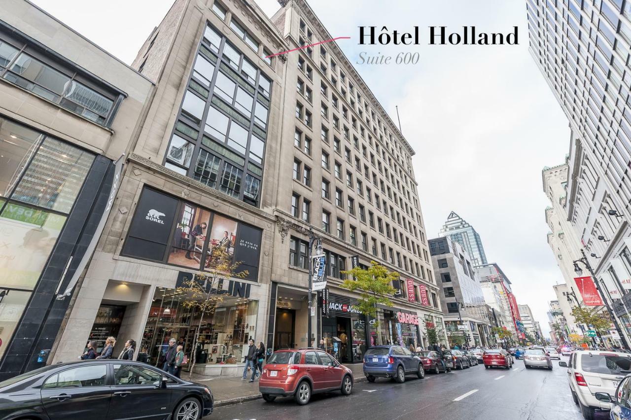 The Holland Hotel By Simplissimmo Montréal Exterior foto